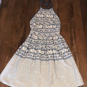 Backless summer dress